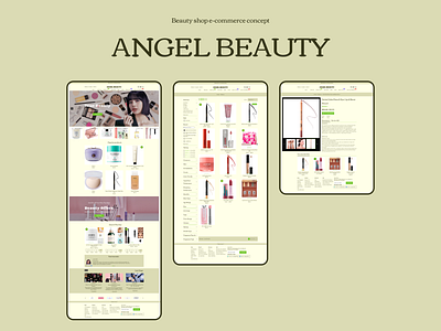 ANGEL BEAUTY | beauty e-commerce concept