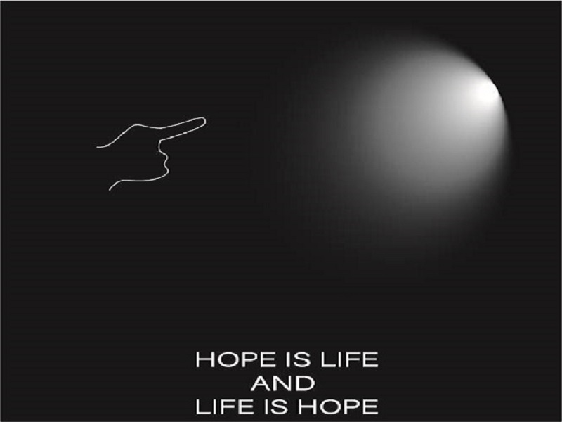 HOPE IS LIFE 11 by Prakash Debnath on Dribbble