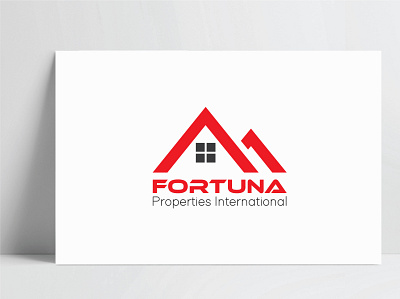 Fortuna Logo Design art branding design flat graphic design illustration illustrator logo minimal typography vector