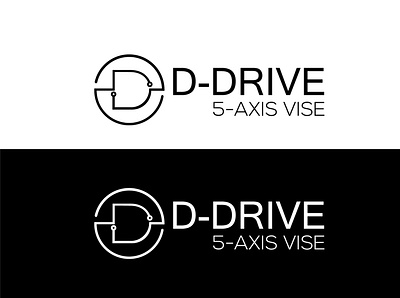 D Drive Logo Design art branding design flat graphic design illustration logo minimal typography vector