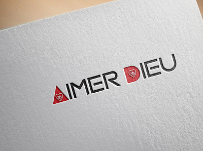 Aimer Diew Logo Design art branding design flat graphic design illustration logo minimal typography vector