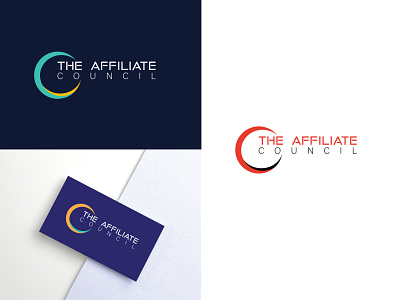 The Affiliate Council Logo Design branding clean design flat graphic design icon identity illustration logo logo design minimal typography ui ux vector