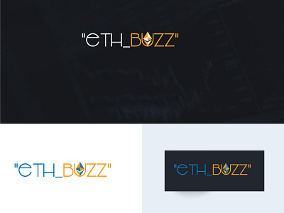 ETH BUZZ Logo Design