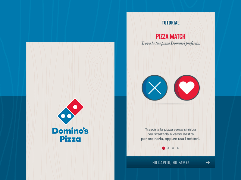 Domino’s - Background & Concept animation app dominos gif help icon illustration interaction pizza tutorial