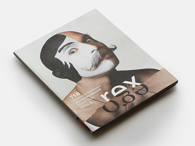 Rex 3: Ego cover layout mag magazine rex typography