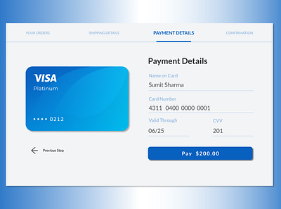 Day 2 Credit Card Checkout app daily daily 100 challenge daily ui dailyui dailyuichallenge day02 day2 design dribble graphic design minimal typography ui ui ux ui design uiux