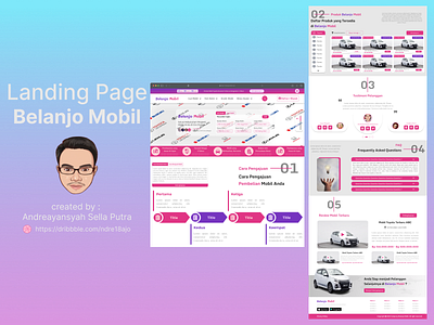 Landing Page Belanjo Mobil (E-Commerce)