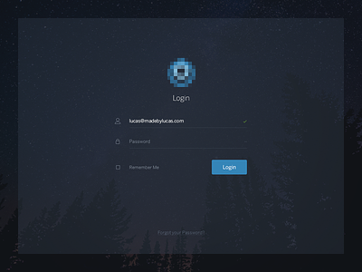 Login Screen dark login password pepperweb user userlogin username