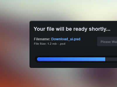 File Download UI 