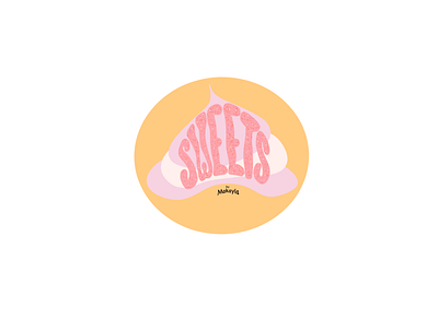 Sweets by Makayla art branding design graphic design illustration logo logodesign minimal typography website