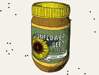 sunflower art branding design graphic design illustration illustrator logo minimal type typography