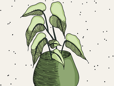 Heart Leaf animation art design graphic design illustration illustrator minimal plant illustration website