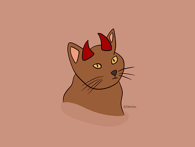 El Diablito animation art branding cat design graphic design illustration illustrator type typography