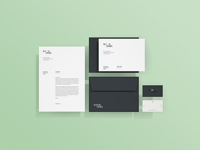 Shook Ones — Stationary, Letterhead, Collateral brand brand design brand identity branding collateral letterhead logo logo design stationary