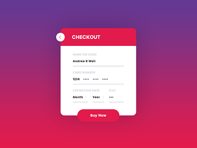 Daily UI: #002 Checkout