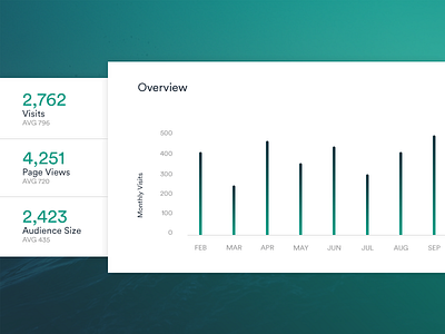 Daily UI: #018 Analytics Chart