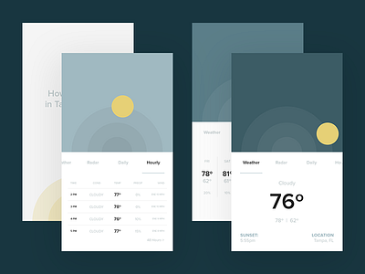 Daily UI: #037 Weather