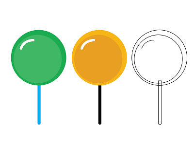 lolypop vector art adobe illustrator design designs icon design logo design vector