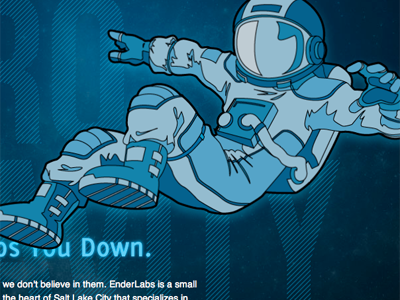 Astronaut enderlabs illustration web