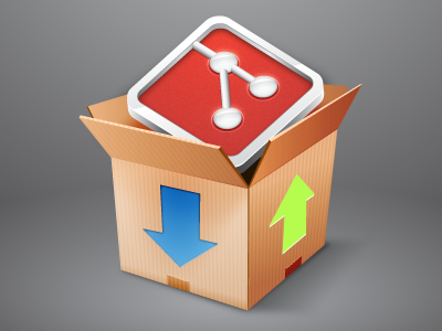 Gitbox Icon git icon illustration mac