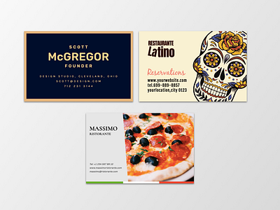 Business Cards. design