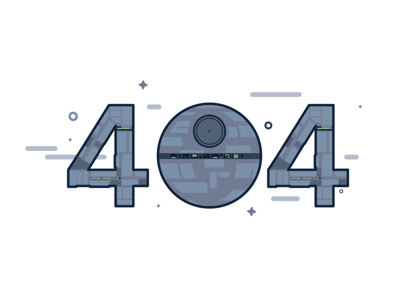 The 404 Project ui design webdesign