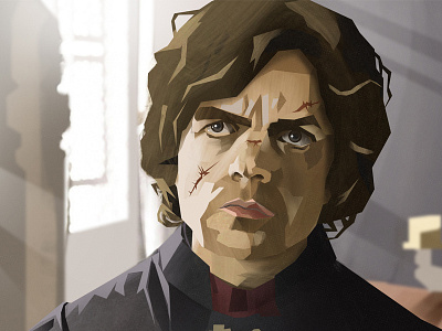 Tyrion game of thrones illustration portrait tyrion
