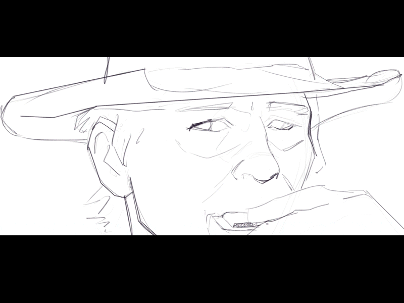 Harmonic cowboy moviescreencaps portrait study western