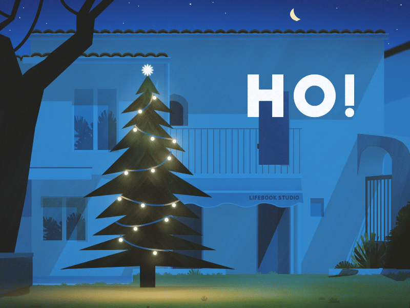 Christmas christmas design digitalpainting flat happy holidays illustration