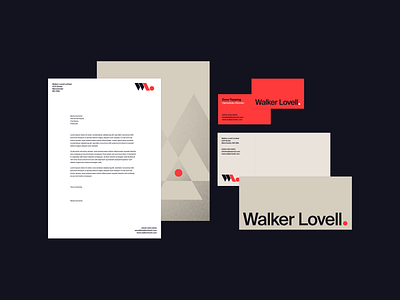 Walker Lovell | Branding branding design flat typogaphy web