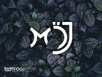 LOGO MÖJ branding design graphic design logo typography