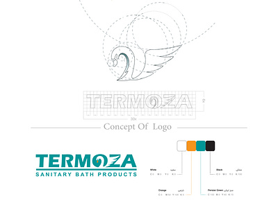 termoza branding design graphic design logo typography