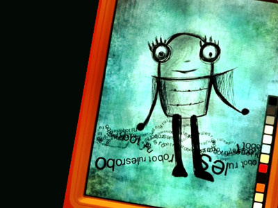 When robot's rule in there dreams instagram ipad2 sketch club stylus