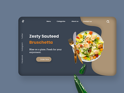 Food delivery web app