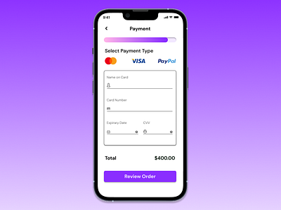 Day 2: Credit Card Checkout dailyuichallenge design ui uichallenge uidesigner