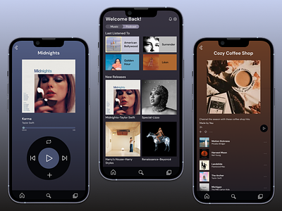 Day 9: Music Player dailyuichallenge design ipod music player spotify ui uichallenge uidesigner
