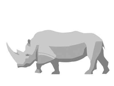 Rhino rhino rhinoceros walk