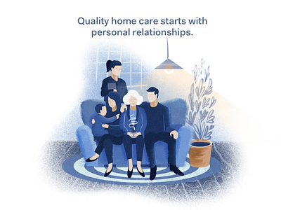 Quality Home Care - Ad agency caregiving crm customer relationship management homecare senior care
