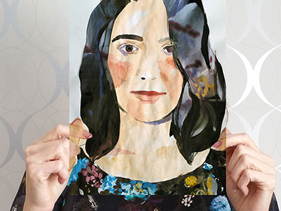 Self Portrait - Illustration art digital illustration drawing illustration illustrator painting portrait self portrait