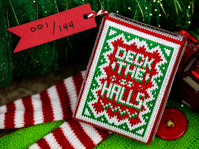 Deck The Halls - Ugly Christmas Sweater Playing Cards