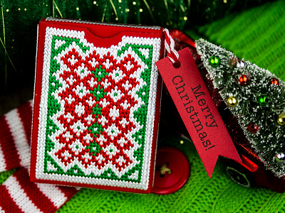 Deck The Halls - Ugly Christmas Sweater Playing Cards