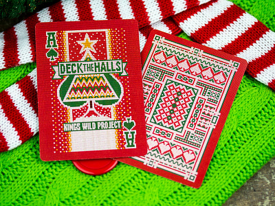 Deck The Halls - Ugly Christmas Sweater Playing Cards