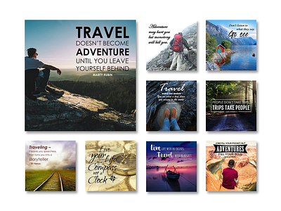 Travel Quote Banner Designs banner banner design quotes quotes design travel quotes