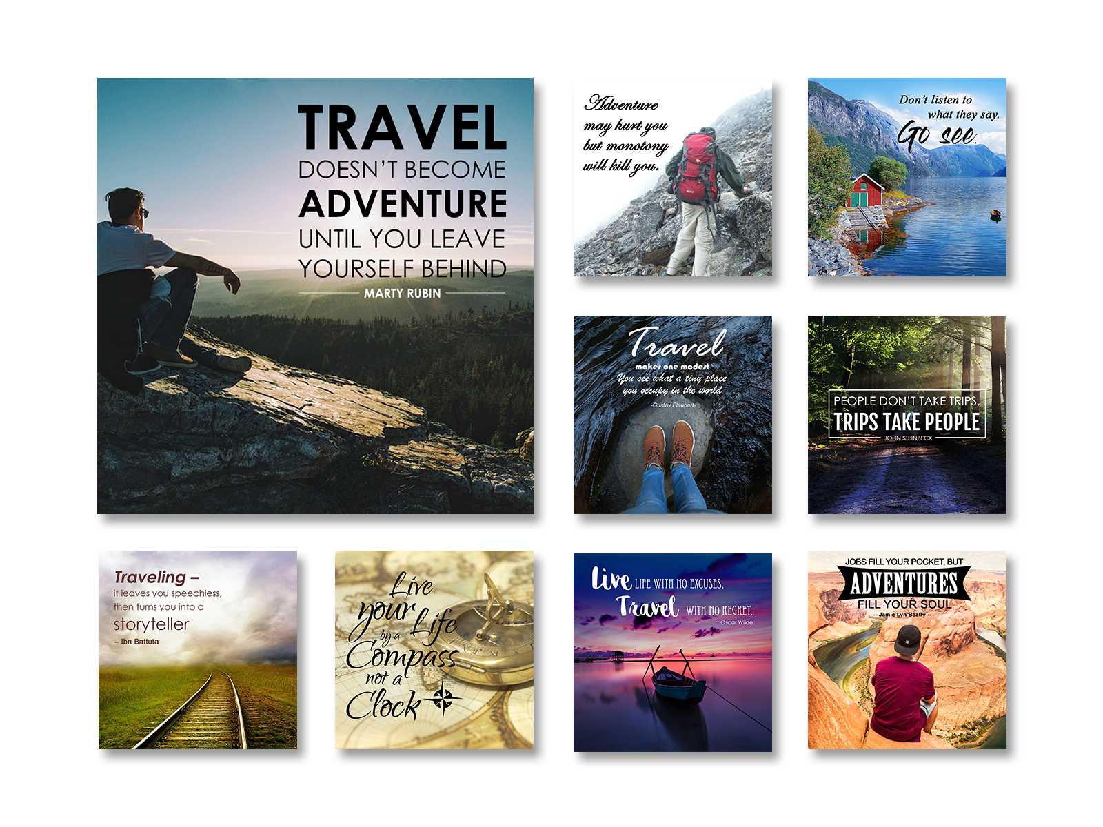 Travel Quote Banner Designs by Pardeep Sharma on Dribbble