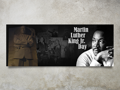 Martin Luther King Jr. Banner banner banner design banners web banners