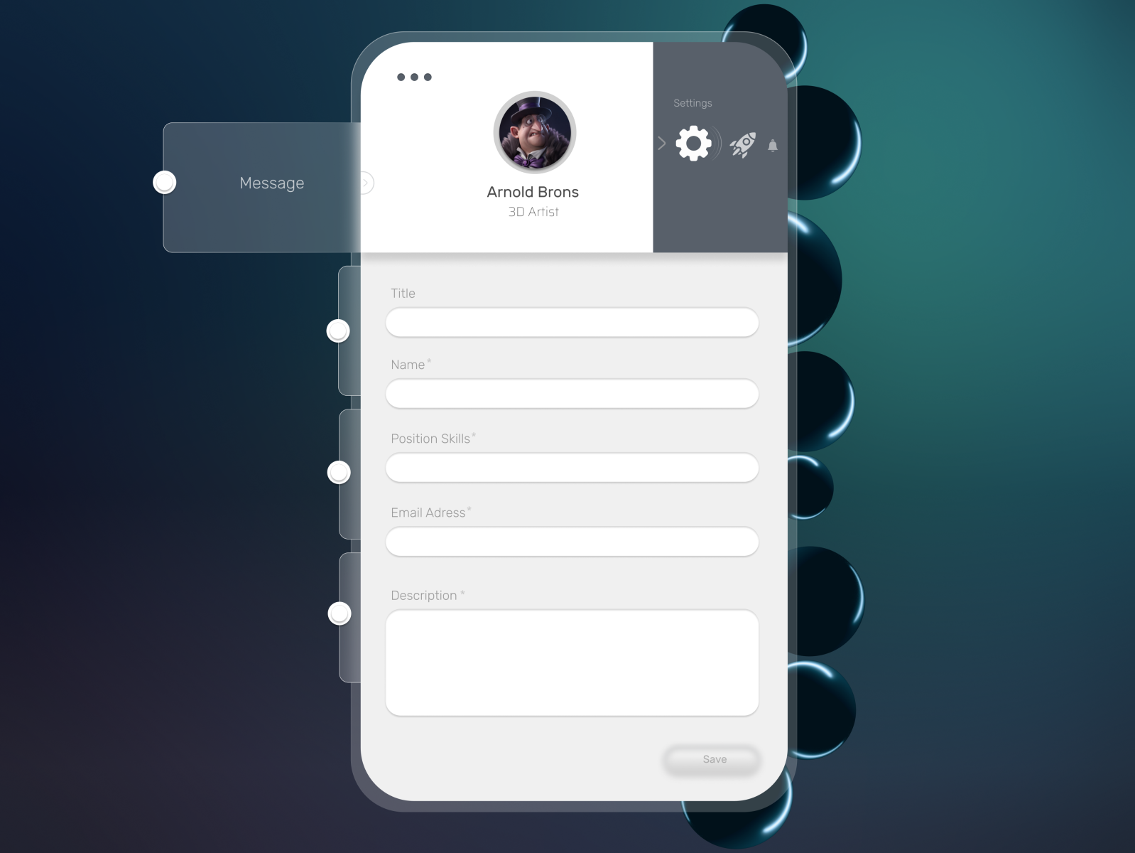 Settings_Page By Artyom On Dribbble