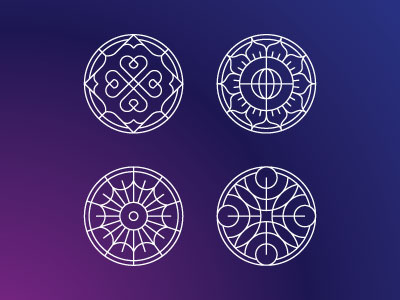Mandala icons