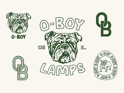 OBsheet branding design illustration logo seals typography