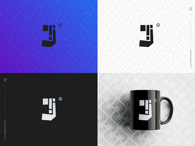 Letter Challenge -J- Monogram brand branding clean design j logo minimalist monogram