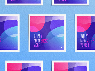 Happy new year 2022 abstract app background color design fluid illustration minimalist new newyear organic ui ux web winter year